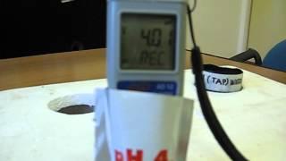 Adwa AD12 pH calibration