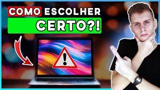 Como Escolher um NOTEBOOK BOM E BARATO?! Para Estudo e Trabalho 2024 (Passo a Passo)