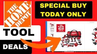 Home Depot Tool Deals and Sales Special Buy of The Day12/30/24