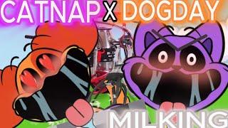 What if Dogday got Milked by Catnap?! | Poppy Playtime Chapter 3 Smiling Critters