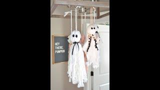 How to Make Large, Chunky Tassel Ghosts