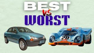 The Best VS The Worst Cars By Car Brands