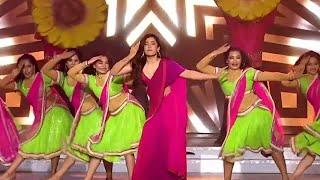 Rashmika Mandanna Performing on Pushpa Song Saami Saami At Mumbai Police Event Umang 2022