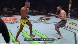 Edson barbosa momento do nocaute Ufc 262