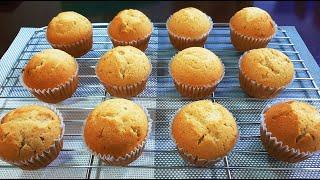 VANILLA MUFFIN RECIPE | HOW TO MAKE VANILLA MUFFINS | BASIC VANILLA MUFFINS RECIPE