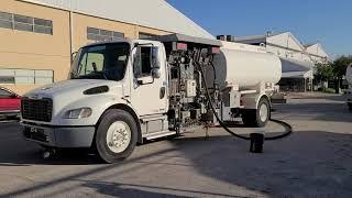 3,000 Gallon Jet Fuel Truck. Unit 17334 - Operational Video