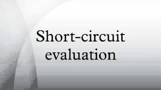 Short-circuit evaluation