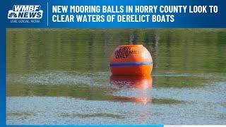 New mooring balls in Horry County look to clear waters of derelict boats