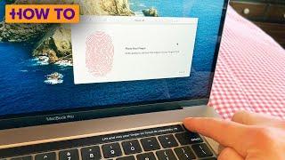 Set up Touch ID on Macbook (how to do it in 3 minutes)