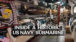 Aboard a WWII Submarine. Walk Through the USS Cod