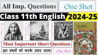 class 11 english important question | class 11 english mid term important question 2024 | part 2 |