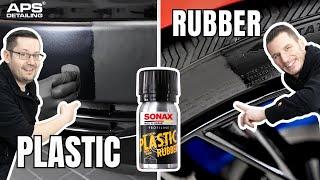 NEU 2024 - Sonax  Plastic + Rubber Coating - Kunststoff & Gummiversiegelung