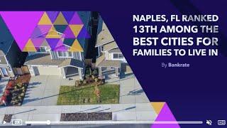 Florida Mortgage | Naples, FL ranked 13th among the best cities for families to live in