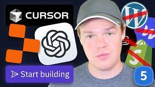 Building a REAL Website with AI For Beginners (works with Cursor AI, Replit, ChatGPT) | Lesson 5