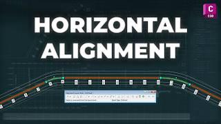 Creating a Road in Civil 3D - Horizontal Alignment (Part 1)