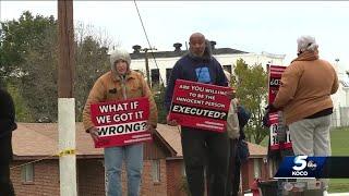 Protesters, church members react to execution of Oklahoma death row inmate John Grant