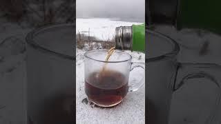 I still remember that cup of tea#shortfeed#tea#snow