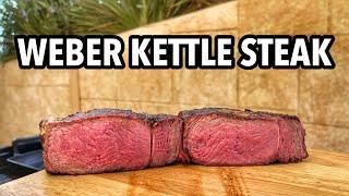 How to Cook Steak in the Weber Kettle