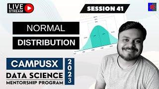 Session 41 - Normal Distribution | DSMP 2023