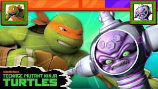 TMNT Fight Scenes WITH HEALTHBARS  | vs. Kraang, Metalhead, + More | Teenage Mutant Ninja Turtles