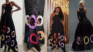 How To Make A Trendy Multi Coloured Keyhole Design On A 6 Pieces Skirt