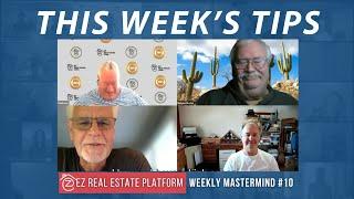 This Week's Tips for Agents: EZ Real Estate Mastermind #realestatecoaching