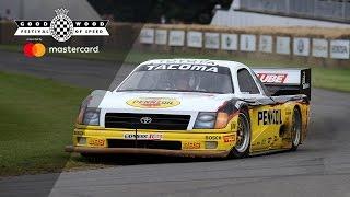 Rod Millen's 800bhp Toyota Tacoma blasts up Goodwood hillclimb