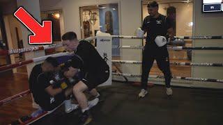 Jordan & Semih PROFI BOXTRAINING mit PROFIBOXER (geht schief)