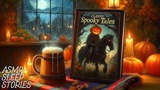 Classic Spooky Tales & Legends | Autumn Audiobooks with Rain Ambience | Fantasy Bedtime Stories