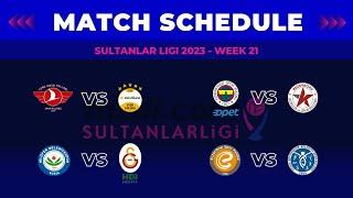 Türk Hava Yolları vs VakifBank | Match Schedule Today | Mislicom Sultanlar Ligi 2023