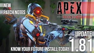 New Apex Legends 1.81 Update legacy  Patch Notes Gaming News 2021