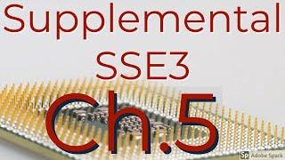 Intel Instructions 56 Supplemental SSE3 (SSSE3)