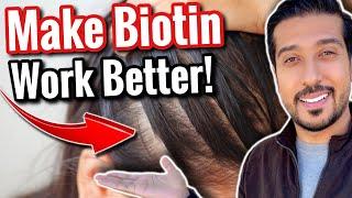 Biotin for Receding Hairline | Watch This BEFORE Taking Biotin for Hair, Skin, and Nails