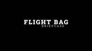 Flight Bag Leather Briefcase Explained by Dave