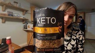 Review for :ratio Keto Friendly Toasted Almond Granola Cereal