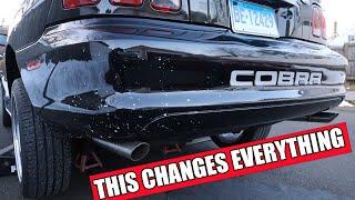 Installing Tailpipes on SN95 Cobra BUT I FAILED…