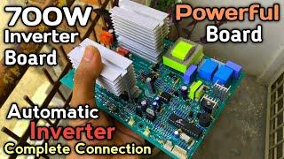 700W inverter full Connection kaise kare // How To Make Powerful Inverter 700w at Home