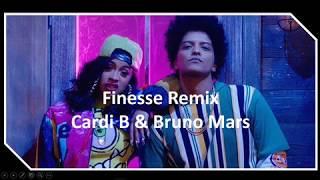 Bruno Mars - Finesse (Remix) ft Cardi B