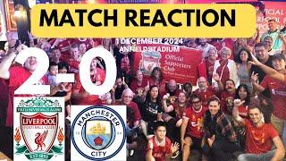 LIVERPOOL 2-0 MANCHESTER CITY | C. GAKPO SCOREE | M. SALAH SCORES PENALTY | LIVERPOOL 11 POINTS