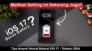 Tips Hemat Baterai iOS 17 : iPhone Jadi Tambah Irit!  - Terbaru 2024