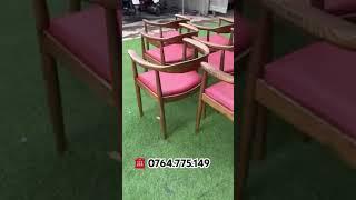 Chuyên sỉ ghế gỗ #kennedy #noithattungduong #0764775149 #banghegocafetungduong #ghean #ghego #banghe