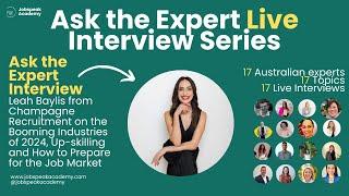 Ask the Expert - Leah Baylis, Champagne Recruitment on the Booming Jobs of 2024 & How to Prepare