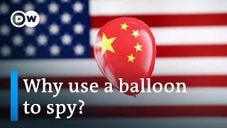 How does a spy balloon work and how is it different from a satellite? | DW News