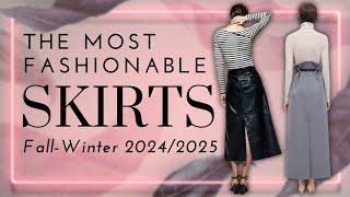 The most fashionable skirts Fall-Winter 2024/2025