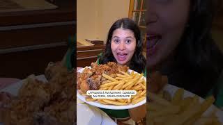 Petiscos baratos em um dos restaurantes favoritos nosso