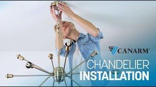 How to Install a Chain Link Chandelier | Canarm