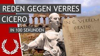 Cicero: Reden gegen Verres in 100 Sekunden