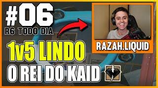 RAZAH FAZENDO 1X5 INSANO COM O KAID - TODO DIA R6 #06