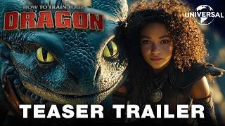 HOW TO TRAIN YOUR DRAGON (2025)  Live Action Remake | Official Teaser Trailer - Universal Pictures