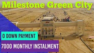 ZERO DOWN PAYMENT, ZERO WORRIES! Milestone Green City Karachi's Low-Cost Housing